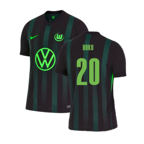 2024-2025 Wolfsburg Away Shirt (Baku 20)