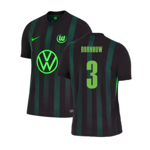 2024-2025 Wolfsburg Away Shirt (Bornauw 3)