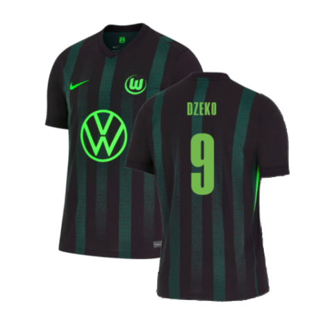 2024-2025 Wolfsburg Away Shirt (Dzeko 9)