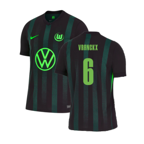 2024-2025 Wolfsburg Away Shirt (Vranckx 6)