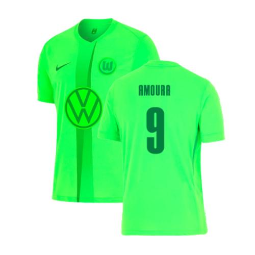 2024-2025 Wolfsburg Home Shirt (Amoura 9)