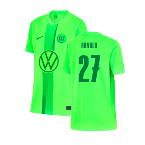 2024-2025 Wolfsburg Home Shirt (Kids) (Arnold 27)