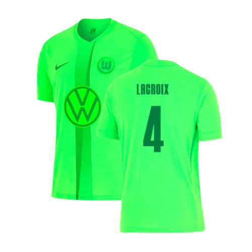 2024-2025 Wolfsburg Home Shirt (Lacroix 4)