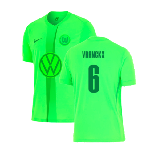 2024-2025 Wolfsburg Home Shirt (Vranckx 6)