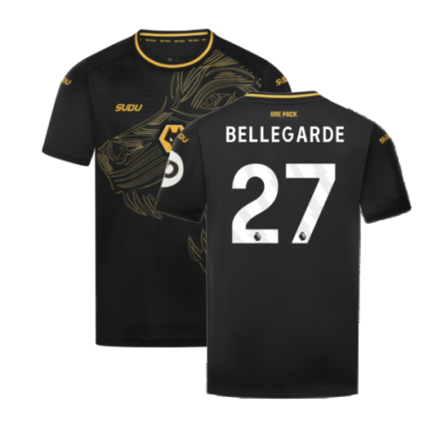 2024-2025 Wolves Away Shirt (Kids) (Bellegarde 27)