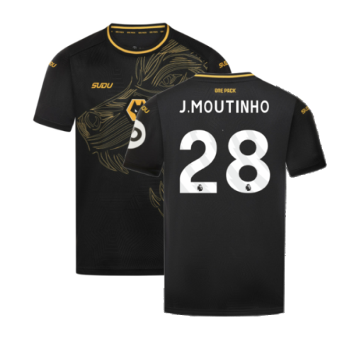 2024-2025 Wolves Away Shirt (Kids) (J.Moutinho 28)