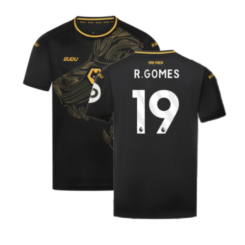 2024-2025 Wolves Away Shirt (Kids) (R.Gomes 19)