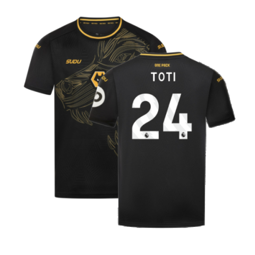 2024-2025 Wolves Away Shirt (Kids) (Toti 24)