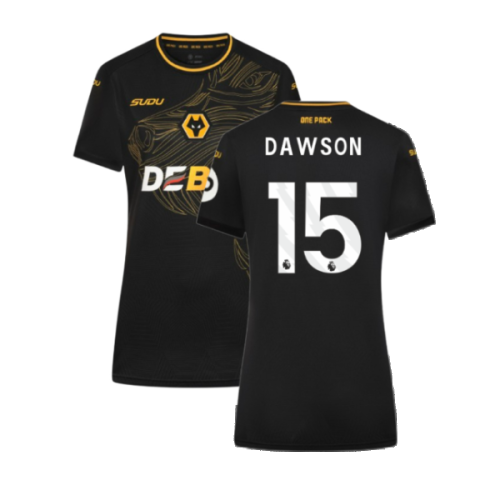 2024-2025 Wolves Away Shirt - Womens (Dawson 15)