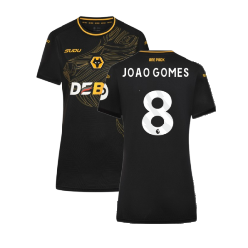 2024-2025 Wolves Away Shirt - Womens (Joao Gomes 8)