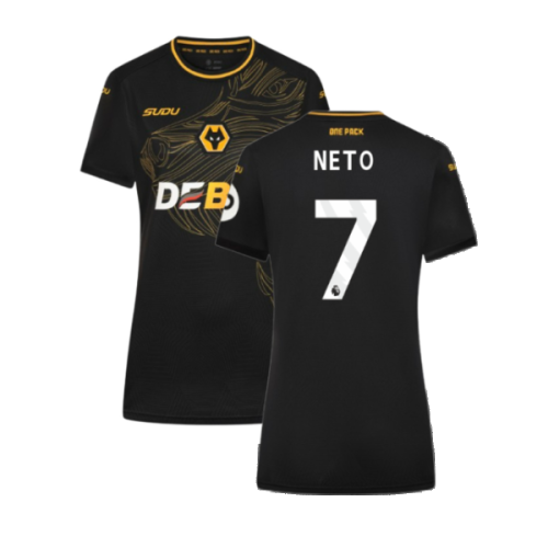 2024-2025 Wolves Away Shirt - Womens (Neto 7)