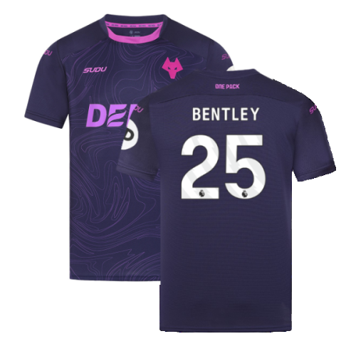 2024-2025 Wolves Goalkeeper Shirt (Navy) (Bentley 25)