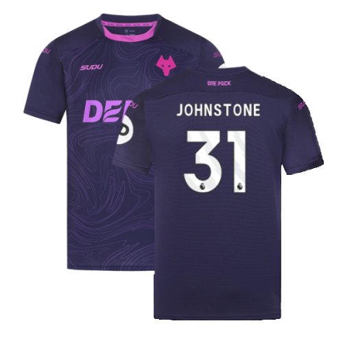 2024-2025 Wolves Goalkeeper Shirt (Navy) (Johnstone 31)