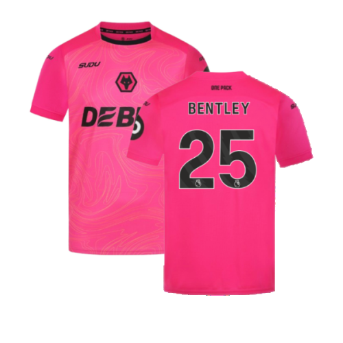 2024-2025 Wolves Goalkeeper Shirt (Pink) (Bentley 25)