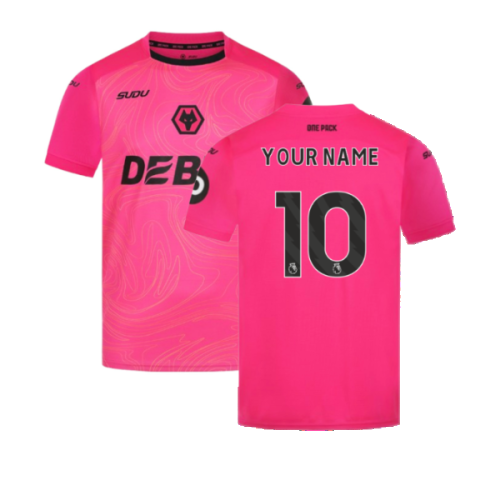 2024-2025 Wolves Goalkeeper Shirt (Pink) (Your Name)