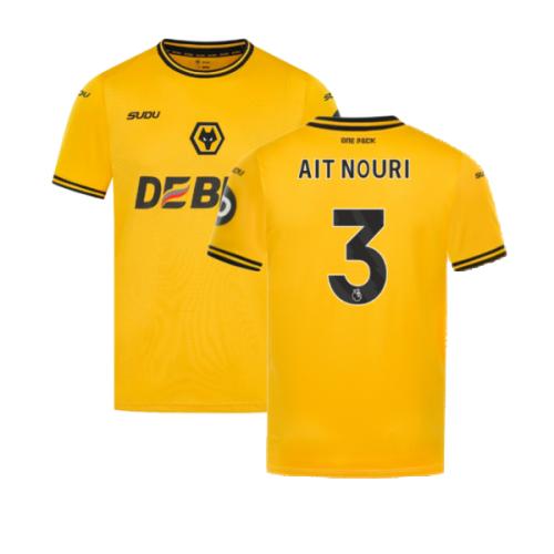 2024-2025 Wolves Home Shirt (Ait Nouri 3)