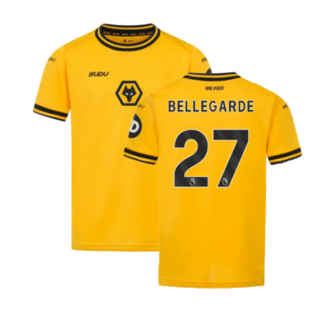 2024-2025 Wolves Home Shirt (Kids) (Bellegarde 27)