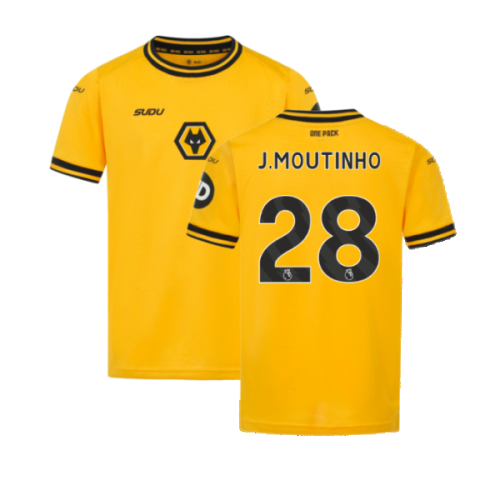 2024-2025 Wolves Home Shirt (Kids) (J.Moutinho 28)