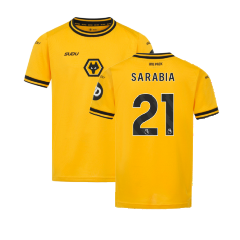 2024-2025 Wolves Home Shirt (Kids) (Sarabia 21)