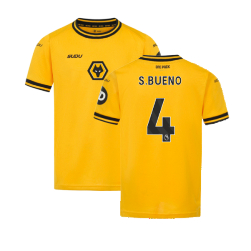 2024-2025 Wolves Home Shirt (Kids) (S.Bueno 4)