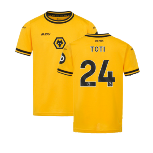 2024-2025 Wolves Home Shirt (Kids) (Toti 24)