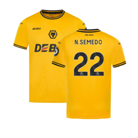 2024-2025 Wolves Home Shirt (N.Semedo 22)