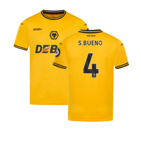 2024-2025 Wolves Home Shirt (S.Bueno 4)