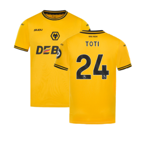 2024-2025 Wolves Home Shirt (Toti 24)