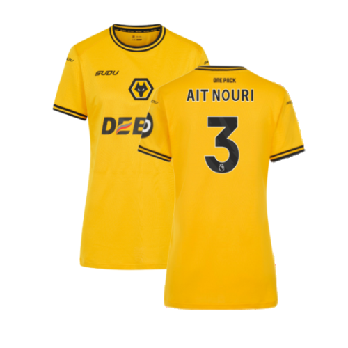 2024-2025 Wolves Home Shirt (Womens) (Ait Nouri 3)