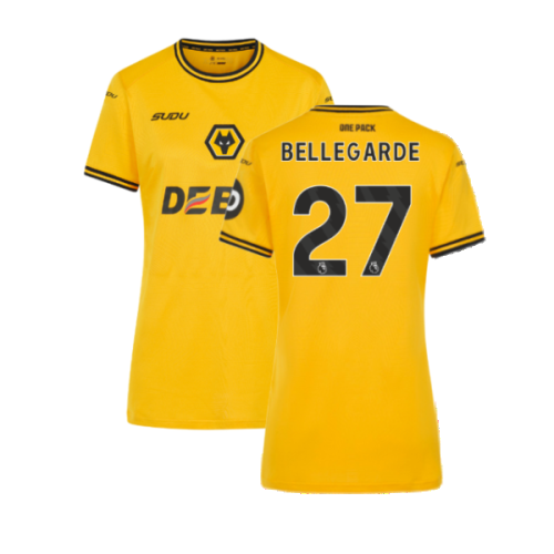 2024-2025 Wolves Home Shirt (Womens) (Bellegarde 27)