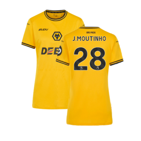 2024-2025 Wolves Home Shirt (Womens) (J.Moutinho 28)