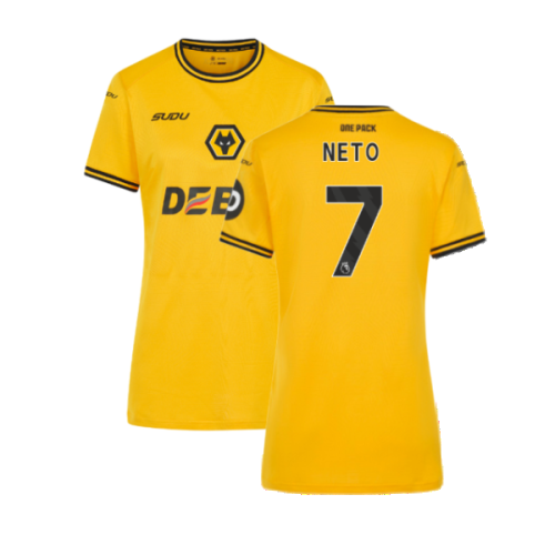 2024-2025 Wolves Home Shirt (Womens) (Neto 7)