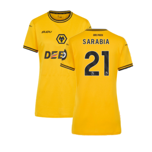 2024-2025 Wolves Home Shirt (Womens) (Sarabia 21)