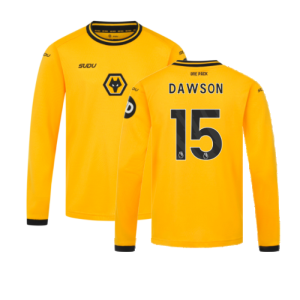 2024-2025 Wolves Long Sleeve Home Shirt (Kids) (Dawson 15)