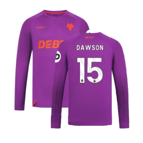 2024-2025 Wolves Long Sleeve Third Shirt (Dawson 15)