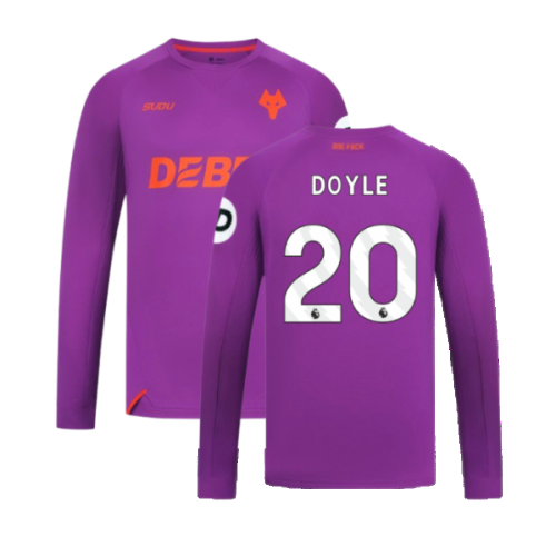 2024-2025 Wolves Long Sleeve Third Shirt (Doyle 20)