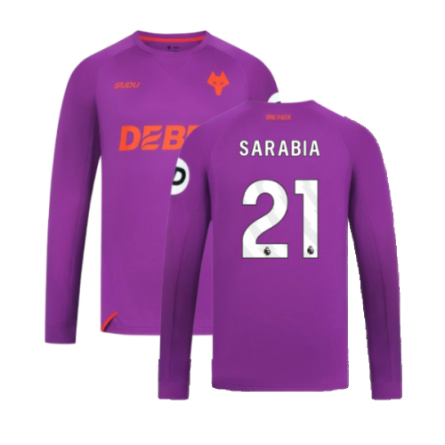 2024-2025 Wolves Long Sleeve Third Shirt (Sarabia 21)