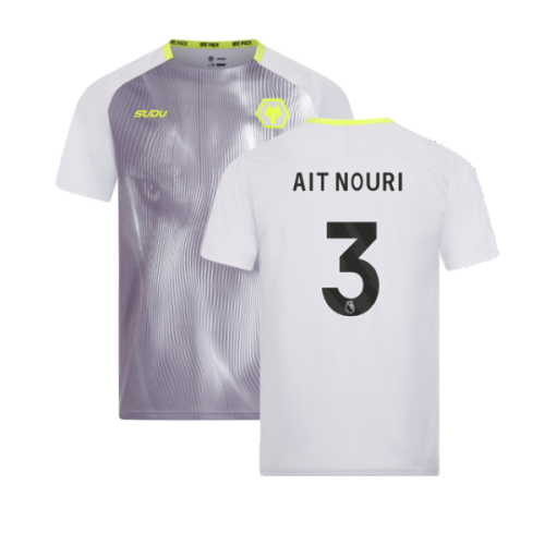 2024-2025 Wolves Players Training Shirt (Grey) (Ait Nouri 3)