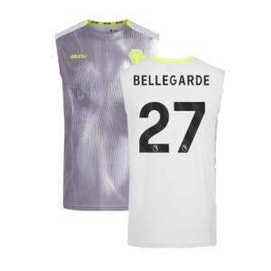 2024-2025 Wolves Players Training Vest (Grey) (Bellegarde 27)