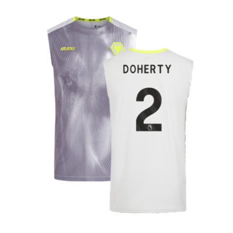 2024-2025 Wolves Players Training Vest (Grey) (Doherty 2)