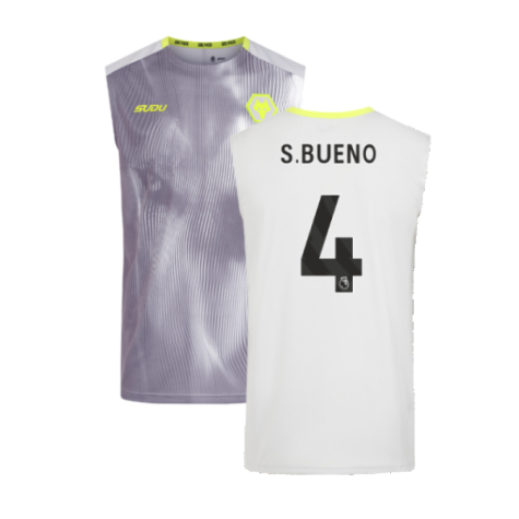 2024-2025 Wolves Players Training Vest (Grey) (S.Bueno 4)