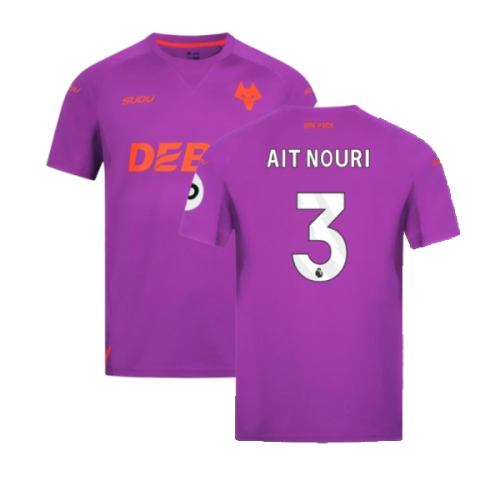 2024-2025 Wolves Third Shirt (Ait Nouri 3)