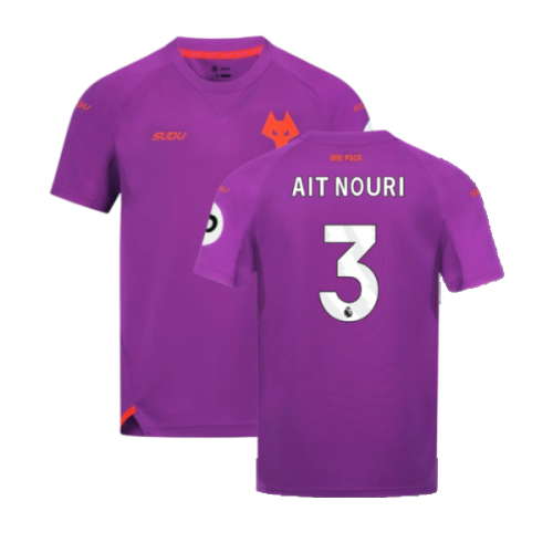 2024-2025 Wolves Third Shirt (Kids) (Ait Nouri 3)