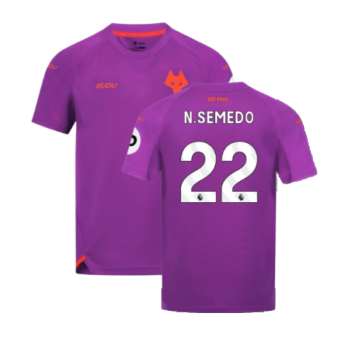 2024-2025 Wolves Third Shirt (Kids) (N.Semedo 22)