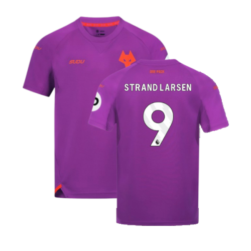 2024-2025 Wolves Third Shirt (Kids) (Strand Larsen 9)