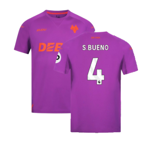 2024-2025 Wolves Third Shirt (S.Bueno 4)