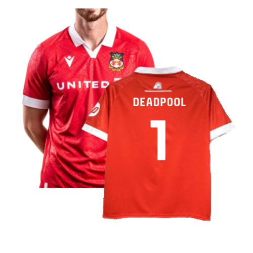 2024-2025 Wrexham Home Shirt (Deadpool 1)