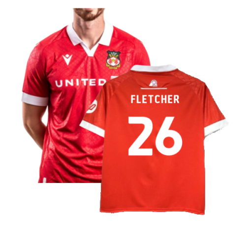 2024-2025 Wrexham Home Shirt (Fletcher 26)