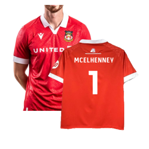2024-2025 Wrexham Home Shirt (McElhenney 1)