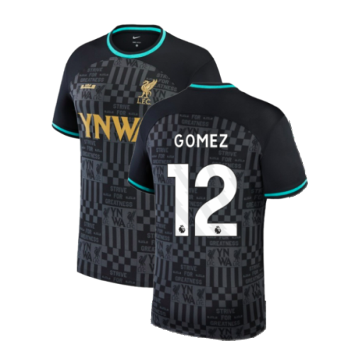 2024 LeBron x Liverpool Stadium Football Shirt (Gomez 12)